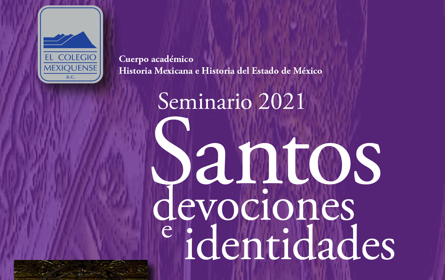 Seminario: "Santos, devociones e identidades" Tercera sesión