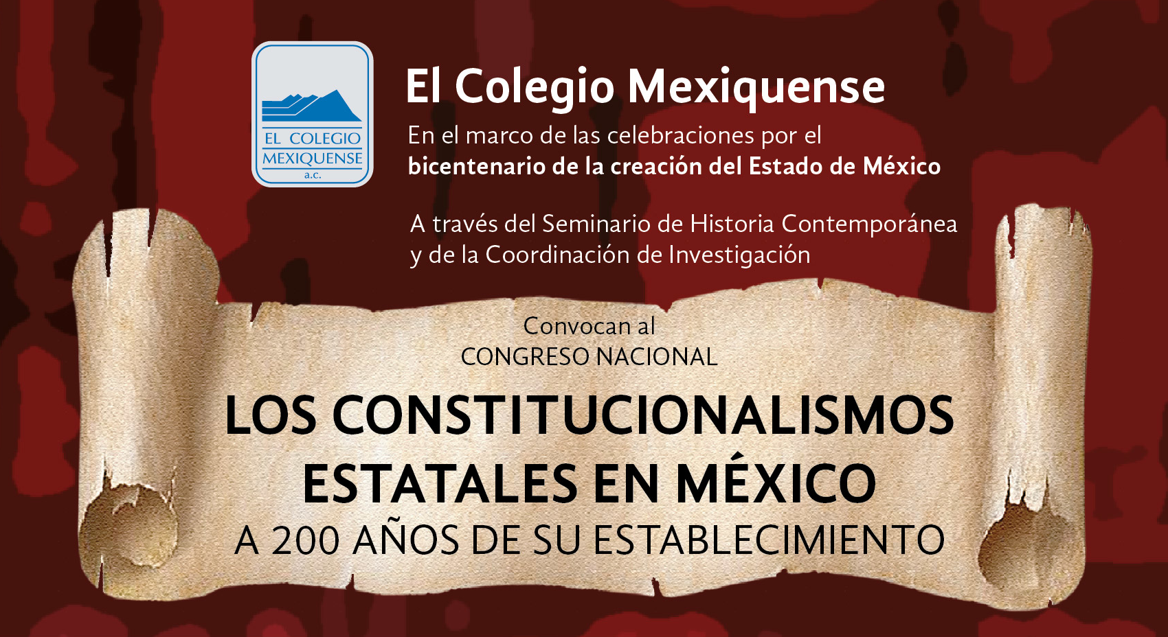 Congreso. Los constitucionalismos estatales en México. A 200 años de su establecimiento