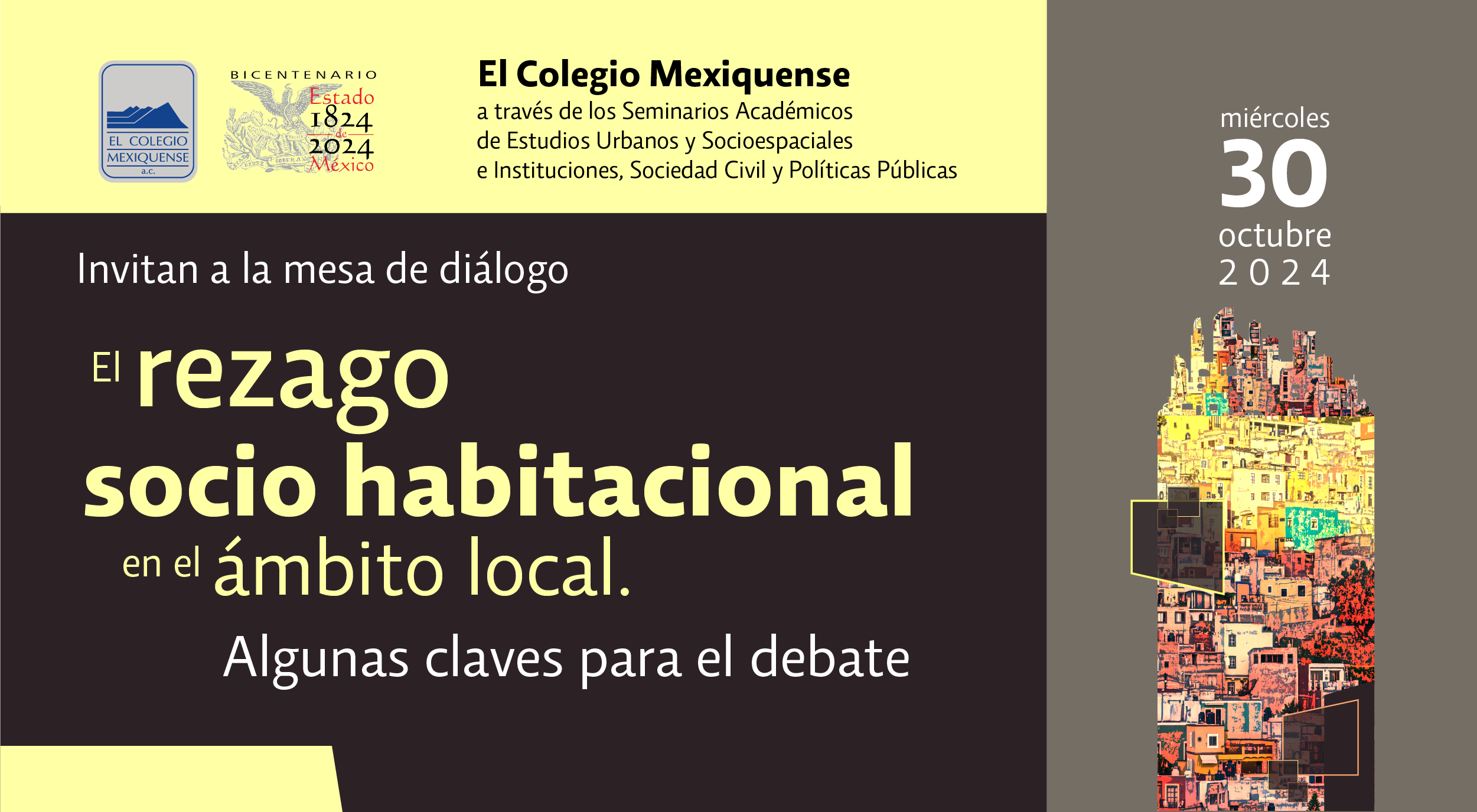 Mesa de Diálogo. El rezago socio habitacional en el ámbito local. Algunas claves para el debate